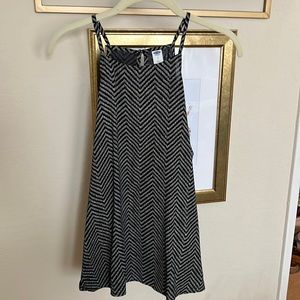 Black and white tank